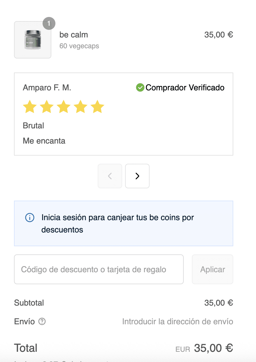 Descuento be levels